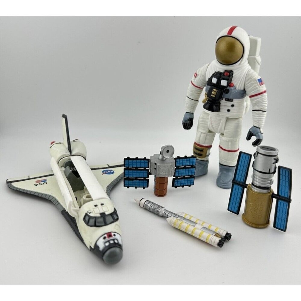 Rare 1998 NASA PlayVisions U.S. Space Program Space Shuttle Astronaut 5pc